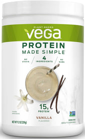 Vega Protein Made Simple Vanilla Drink Mix, 9.2 Ounce -- 12 per case