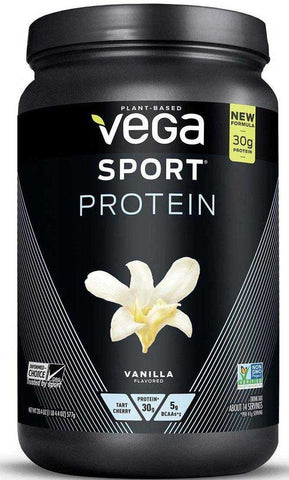 Vega Sport Vanilla Protein Powder, 20.4 Ounce Tub -- 6 per case