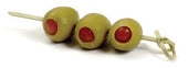 Front Of The House Natural Knotted Bamboo Pick, 4.5 inch -- 1200 per case