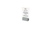 Front Of The House Stainless Steel Menu and Card Holder, 1.5 inch -- 12 per case.