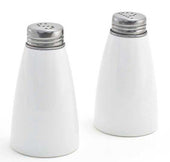 Front Of The House Stainless Steel Top Salt and Pepper Set -- 6 per case