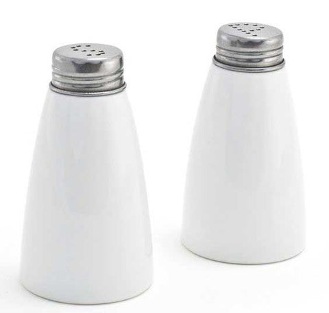 Front Of The House Stainless Steel Top Salt and Pepper Set -- 6 per case