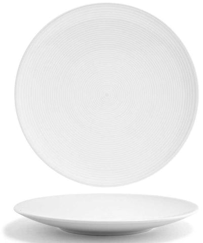 Front Of The House Spiral Round Plate, 12 inch -- 6 per case