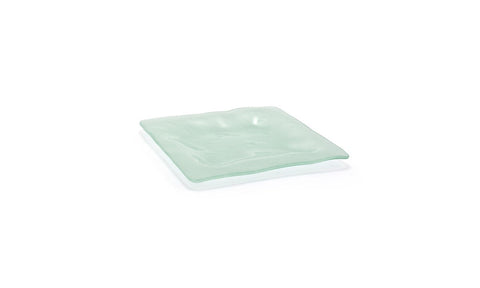 Front Of The House Frosted Arctic Square Plate, 8 inch -- 6 per case