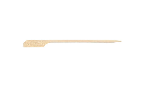 Front Of The House Paddle Bamboo Pick, 5 inch -- 12 per case