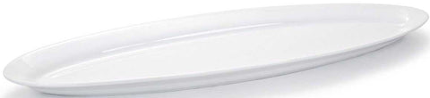 Front Of The House Long Oval Platter, 8 x 23.5 x 1.5 inch -- 4 per case