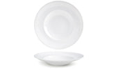Front Of The House Spiral Trillium Round Bowl, 12 inch -- 6 per case
