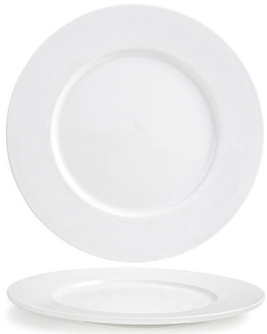 Front Of The House Porcelain Round Monaco Plate, 12.5 x 1 x 1 inch -- 6 per case