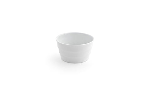 Front Of The House Ribbed Ramekin Cup, 6 Ounce -- 12 per case