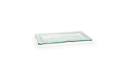 Front Of The House Arctic Rectangle Plate, 11 x 5.5 inch -- 12 per case