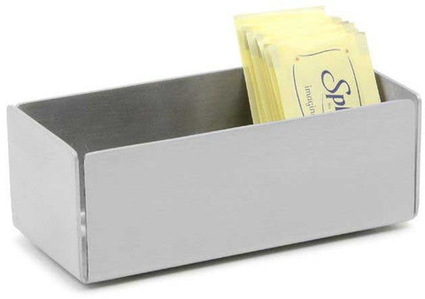 Front Of The House Stainless Steel Brushed Packet Holder -- 12 per case