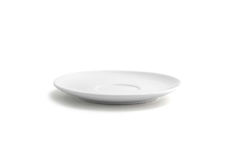 Front Of The House White Spiral Saucer, 5.75 inch -- 12 per case.