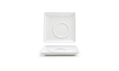 Front Of The House Square Saucer, 5.25 x 5.25 x 0.25 inch -- 12 per case
