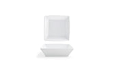 Front Of The House Kyoto Square Bowl, 7 x 7 x 2 inch -- 12 per case