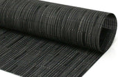 Front Of The House Black Tweed Mat, 16 x 12 inch -- 12 per case.