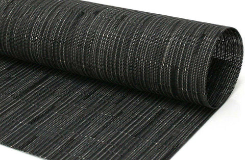 Front Of The House Black Tweed Mat, 16 x 12 inch -- 12 per case.