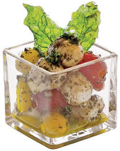 Front Of The House Square Glass Sampler, 5 Ounce -- 12 per case
