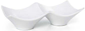 Front Of The House Origami Double Bowl, 6.25 inch -- 6 per case