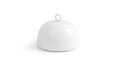 Front Of The House White Porcelain Large Monaco Cloche -- 12 per case.