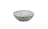Front Of The House Patina Round Basket -- 6 per case