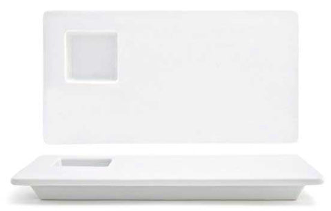 Front Of The House Canvas Plate, 6x 11 x 1 inch -- 6 per case