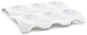 Front Of The House Sampler Server, 6.75 x 7 x 0.75 inch -- 12 per case