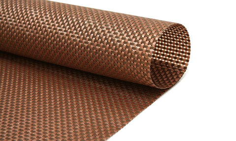 Front Of The House Basketweave Canyon Mat, 16 x 12 inch -- 12 per case.