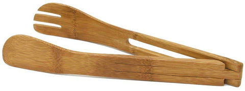 Front Of The House Wide Bamboo Tong, 12 inch -- 12 per case
