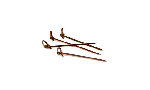 Front Of The House Knotted Bamboo Pick, 3.5 inch -- 12 per case