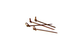 Front Of The House Knotted Bamboo Pick, 4.5 inch