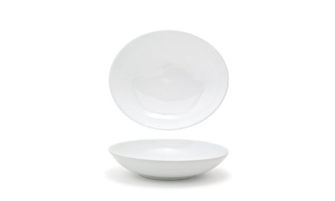 Front Of The House Ellipse Low Bowl, 7.75 x 9 x 2 inch -- 6 per case