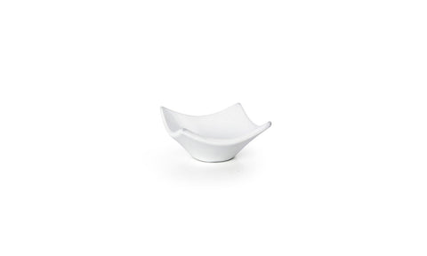 Front Of The House Square Origami Bowl, 3 inch -- 12 per case.