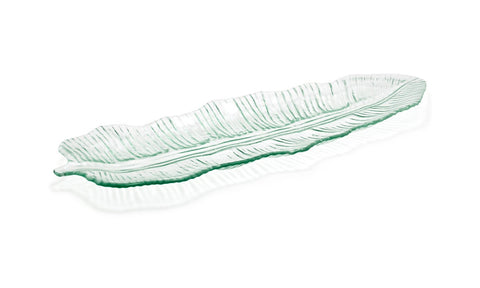 Front Of The House Arctic Leaf Platter, 36 inch -- 2 per case.