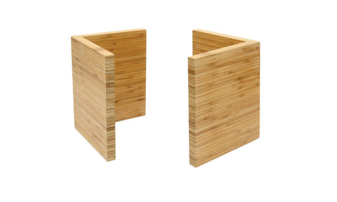 Front Of The House Large Bamboo Riser Set -- 2 set per case