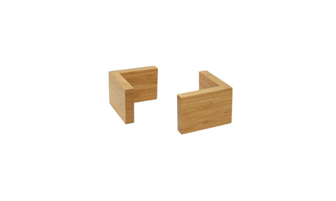 Front Of The House Small Bamboo Riser -- 2 per case