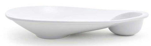 Front Of The House Ellipse Large Sampler Plate -- 4 per case
