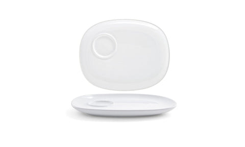 Front Of The House Harmony Plate with Well, 8.25 x 10.5 x 0.75 inch -- 4 per case