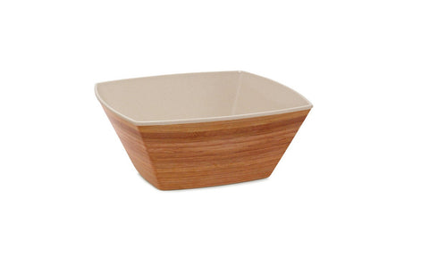 Front Of The House Platewise Mod Bamboo Square Bowl, 104 Ounce -- 6 per case.