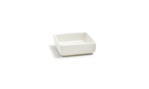 Front Of The House Eurowhite Square Ramekin, 2.5 inch -- 24 per case