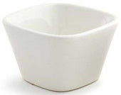 Front Of The House Eurowhite Square Bowl, 3.5 inch -- 12 per case