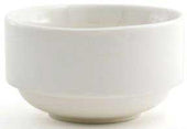 Front Of The House Monaco Eurowhite Bouillon Bowl, 9 Ounce -- 12 per case