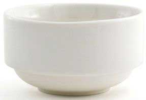 Front Of The House Monaco Eurowhite Bouillon Bowl, 9 Ounce -- 12 per case