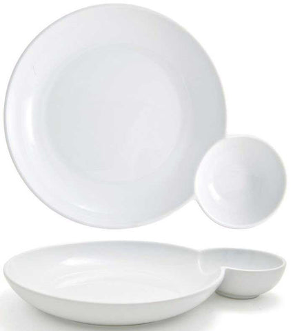 Front Of The House Harmony Bento Deo Bowl, 9.5 x 12.5 x 2 inch -- 6 per case