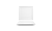 Front Of The House Spiral Square Plate, 7.5 inch -- 12 per case.
