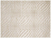 Front Of The House Pearl Metroweave Optic Mat, 16 x 12 inch -- 12 per case