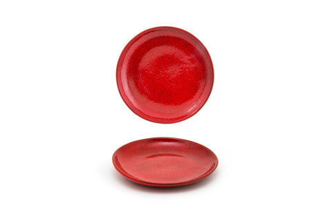Front Of The House Chili Red Plate, 6 inch -- 12 per case.
