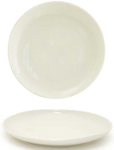 Front Of The House Kiln Round Vanilla Bean Plate, 8 inch -- 12 per case