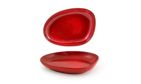 Front Of The House Kiln Oval Chili Plate, 8 inch -- 12 per case