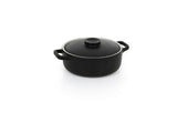 Front Of The House Kiln Porcelain Round Ovenware Dish with Lid, 21 Ounce -- 4 per case.