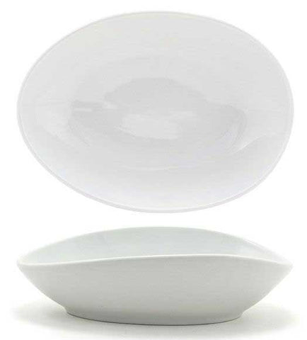 Front Of The House Tides White Bowl, 8 inch -- 4 per case